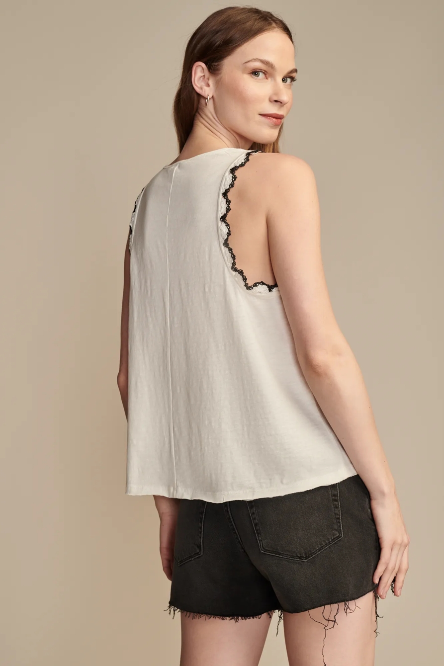 LACE TRIM SWING TANK, image 5