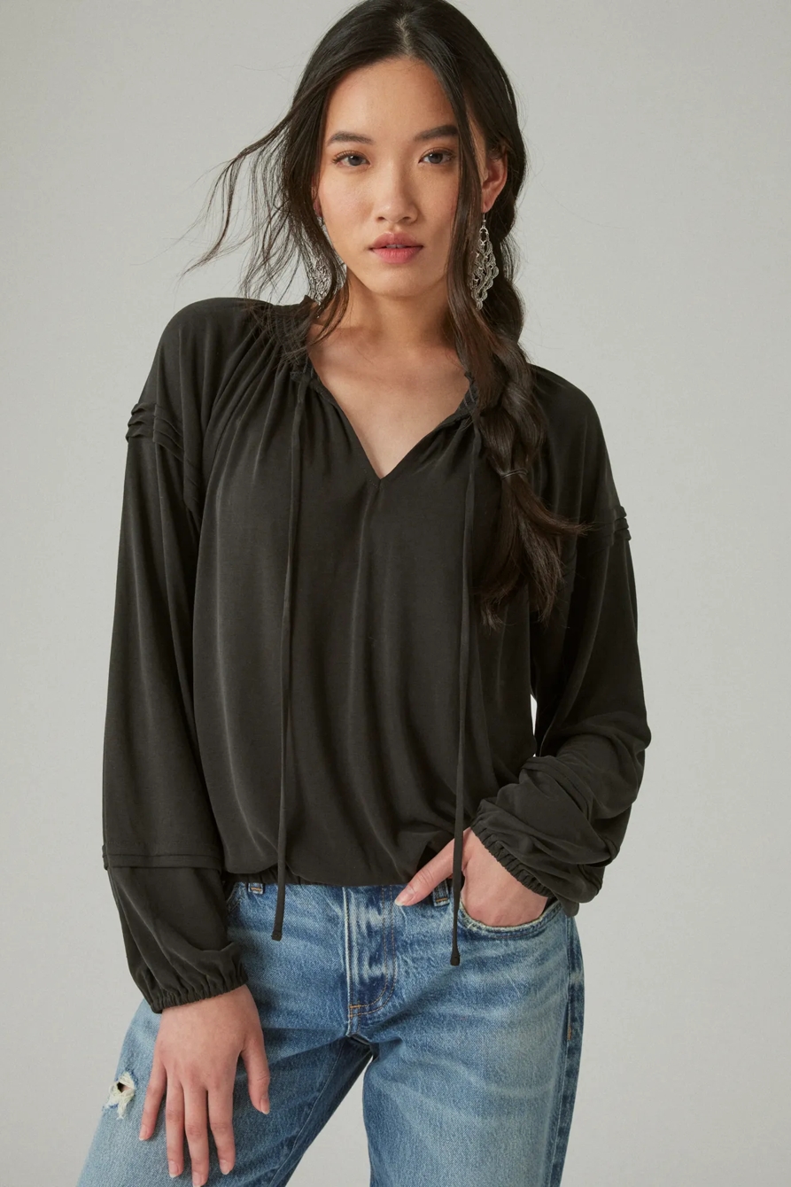 SANDWASH BLOUSON TOP, image 2