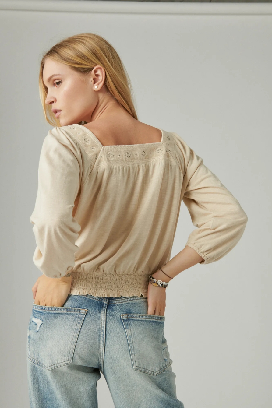BEADED PEASANT TOP, image 3