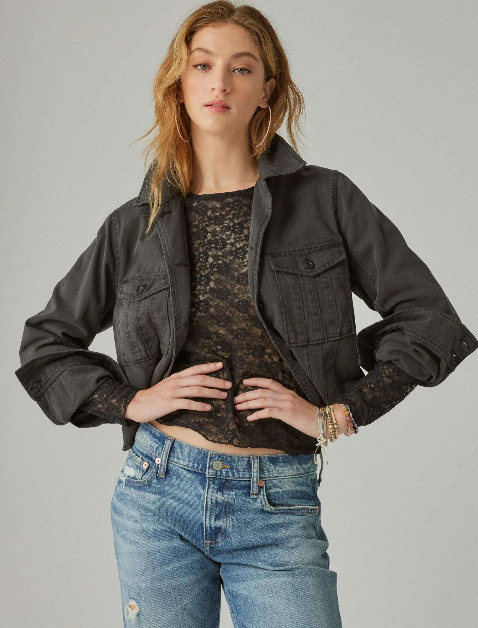 LACE LAYERING TOP | Lucky Brand