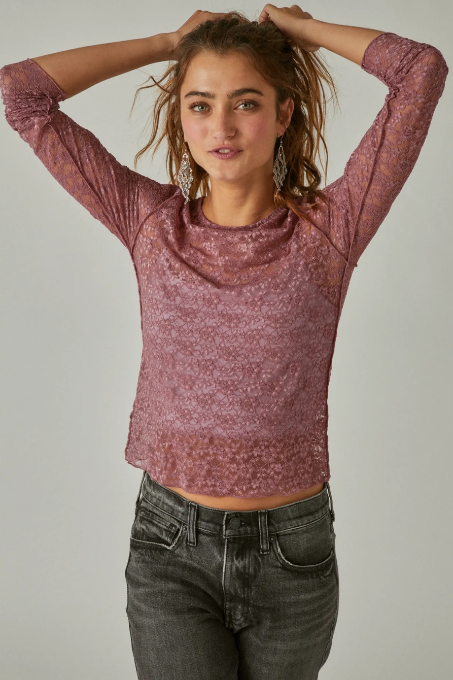 LACE LAYERING TOP, image 2