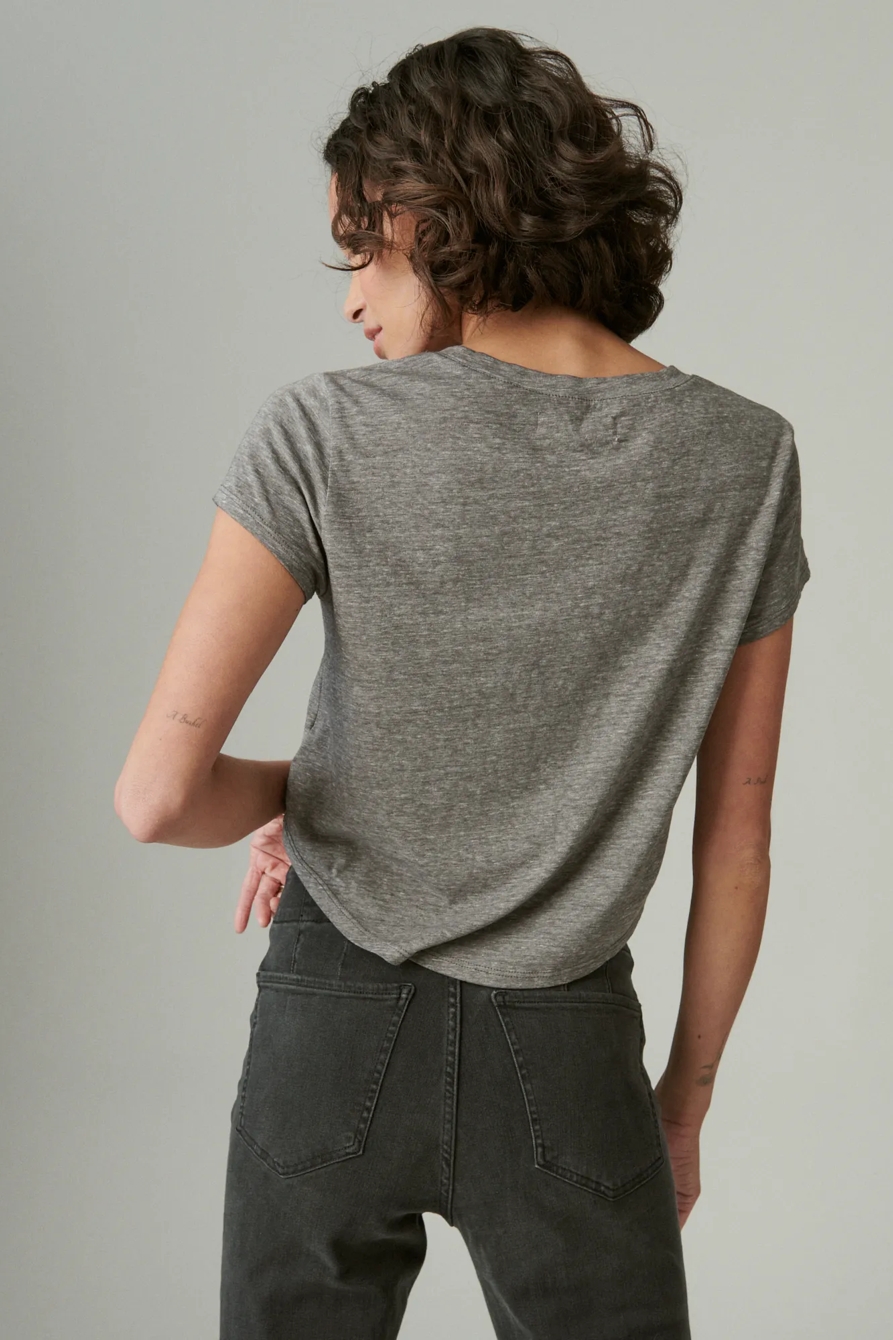 LUCKY GRUNGE BABY TEE, image 3