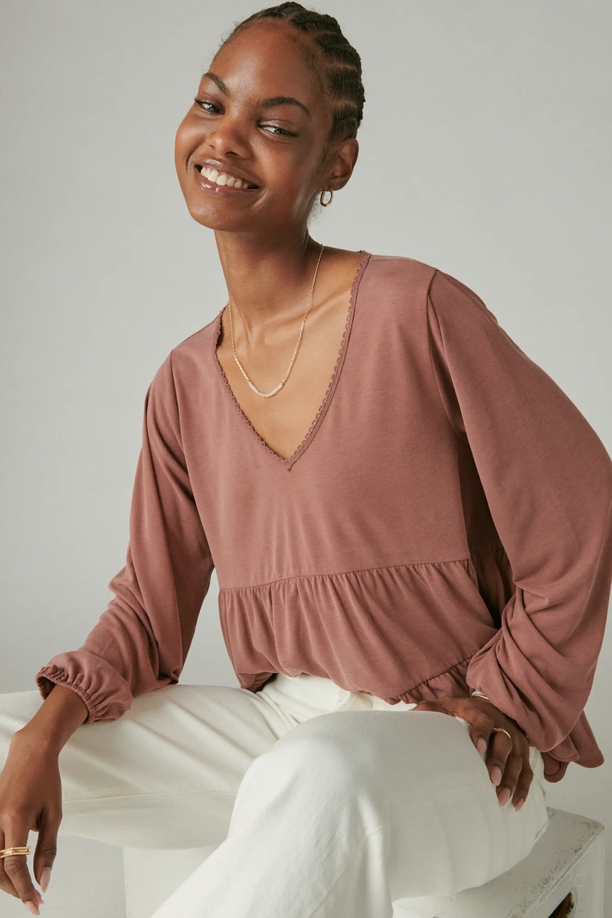 SANDWASH TIERED TUNIC, image 2