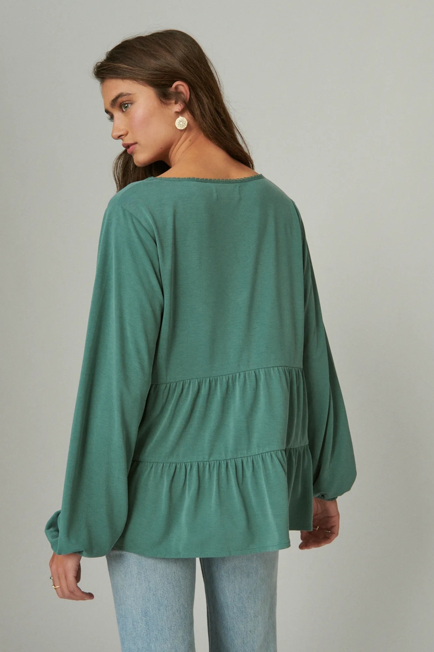 SANDWASH TIERED TUNIC, image 4