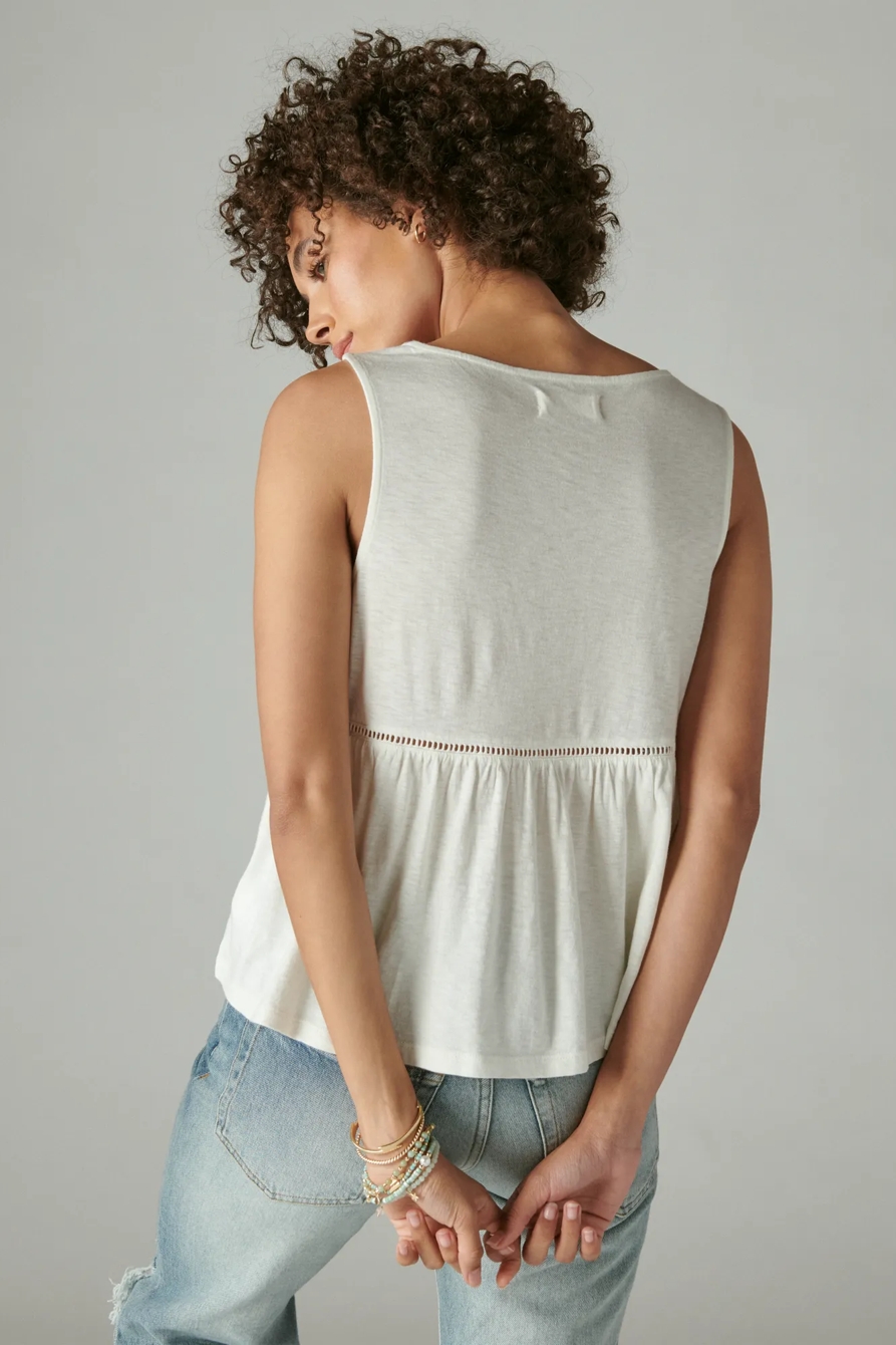 LACE KNIT TANK, image 4