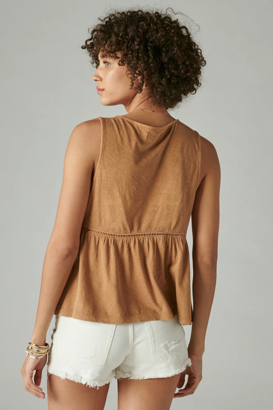 LACE KNIT TANK, image 4
