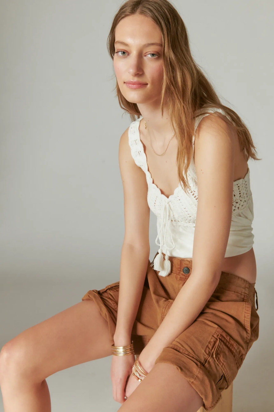 CROCHET BABYDOLL TANK, image 5