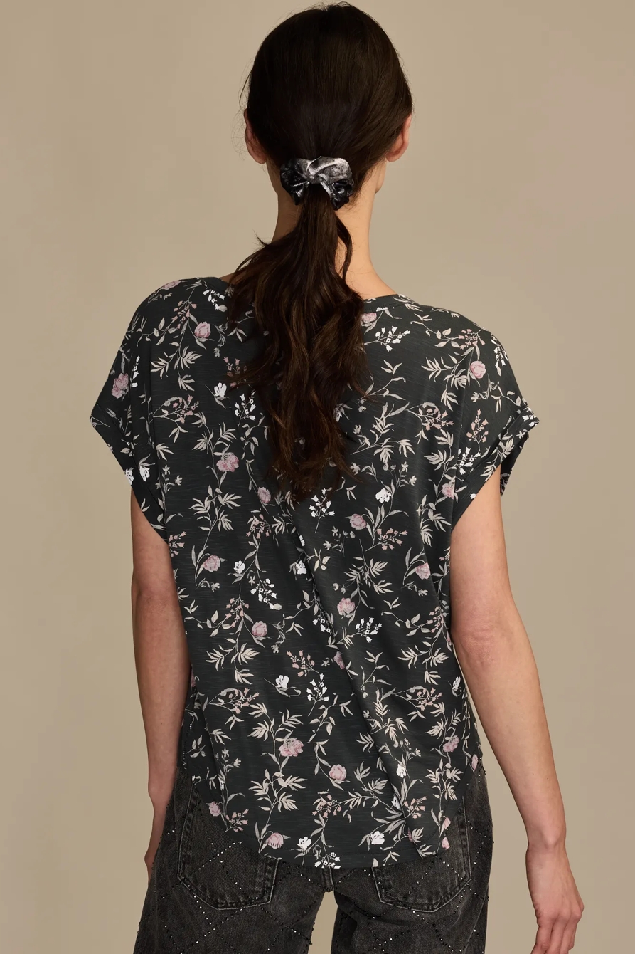 SHORT SLEEVE SANDWASH DOLMAN TEE, image 3