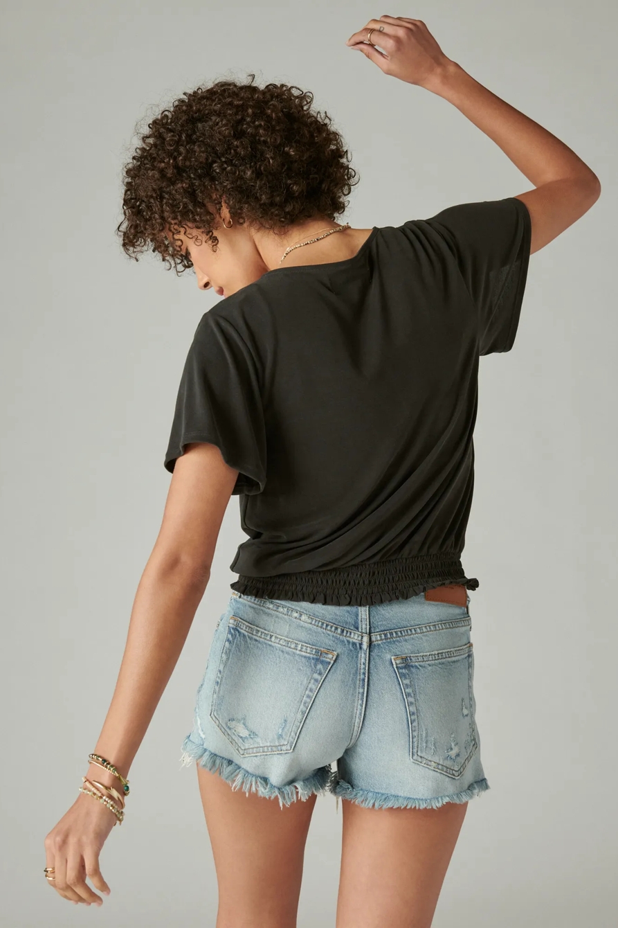 SANDWASH SURPLICE TOP, image 3