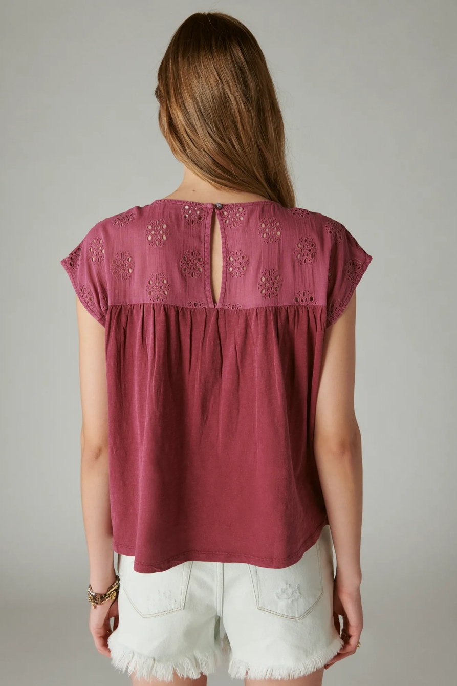 SCHIFFLEY NOTCH NECK TOP, image 4
