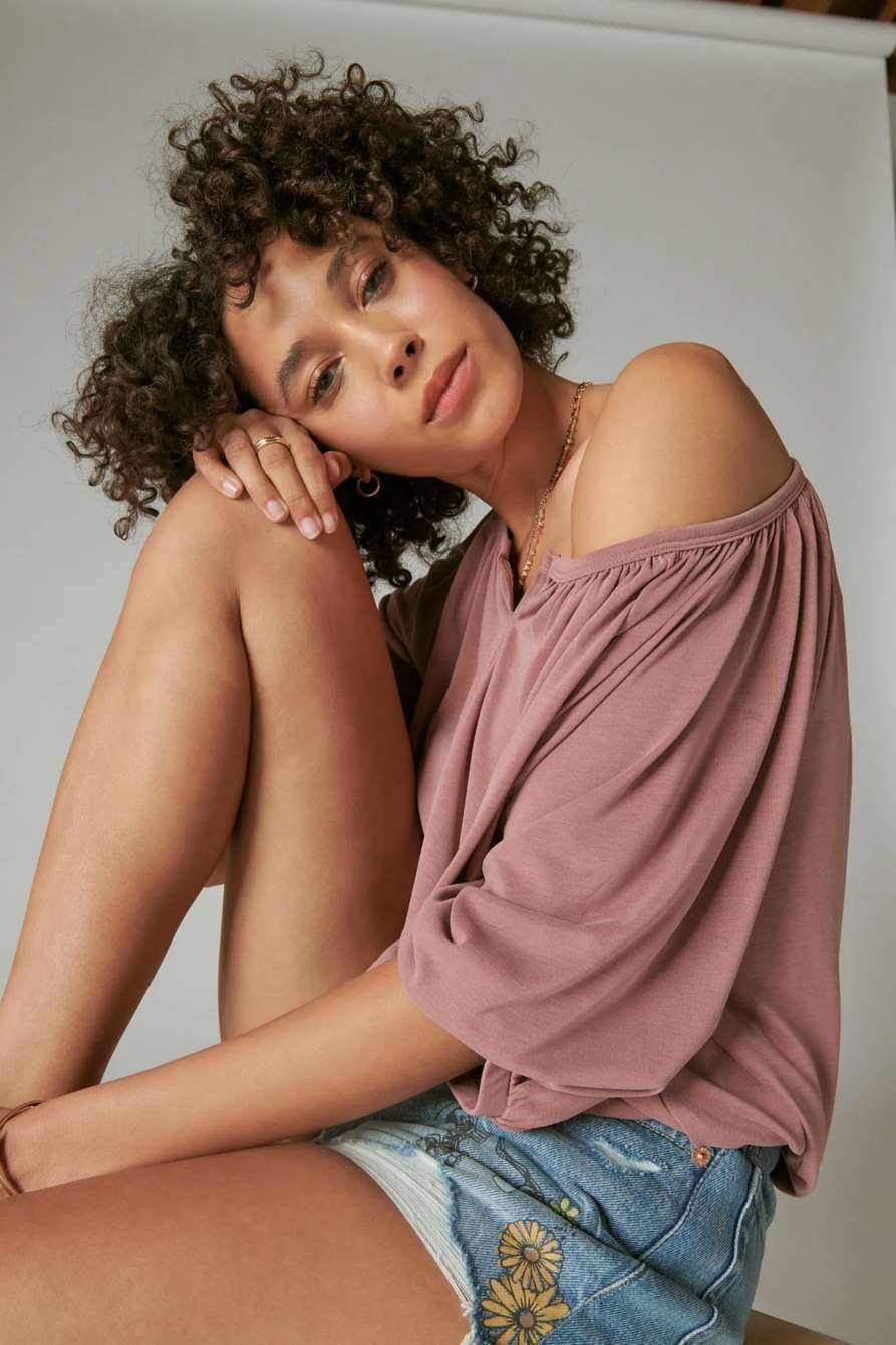 SANDWASH PEASANT TOP, image 2