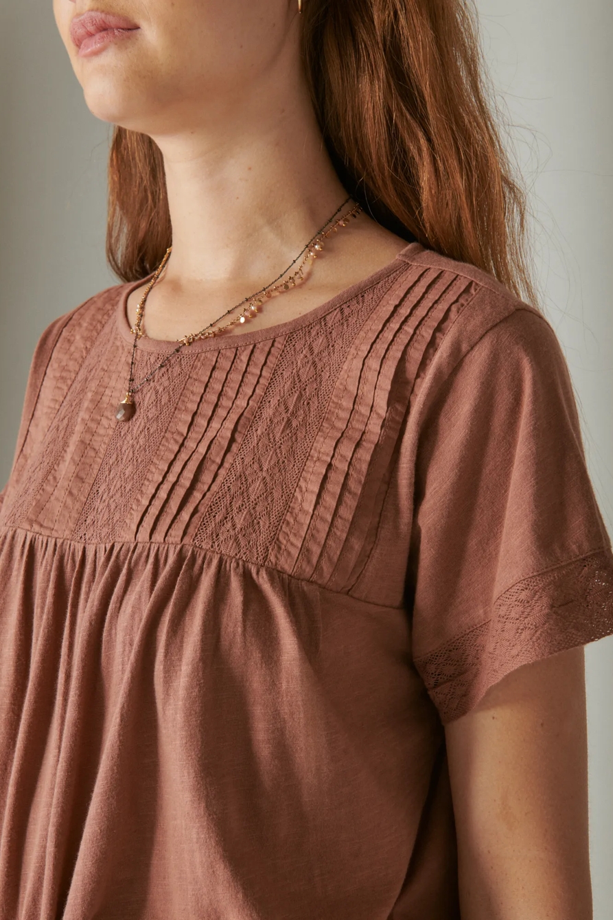 LACE DOLMAN TEE, image 4