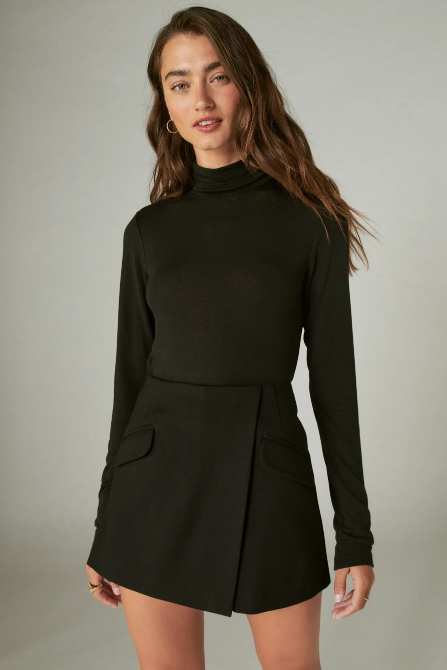 MOCK NECK LAYERING TOP, image 3