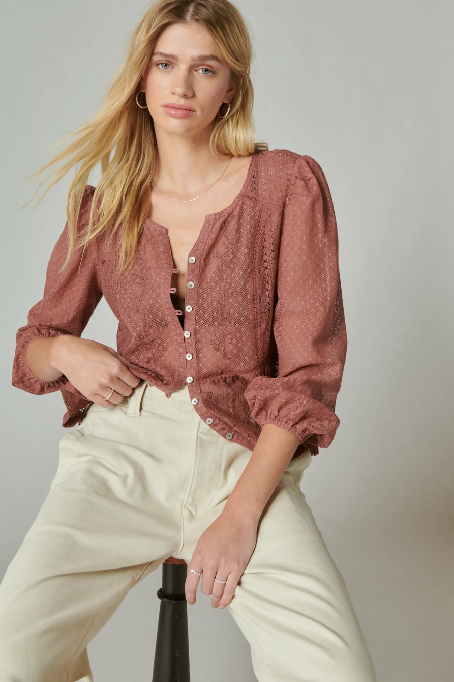 LACE DATE NIGHT TOP, image 4