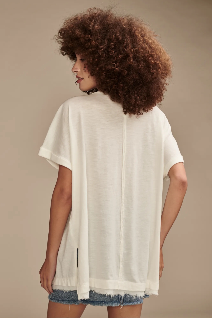 OVERSIZED TUNIC DOLMAN HENLEY, image 3