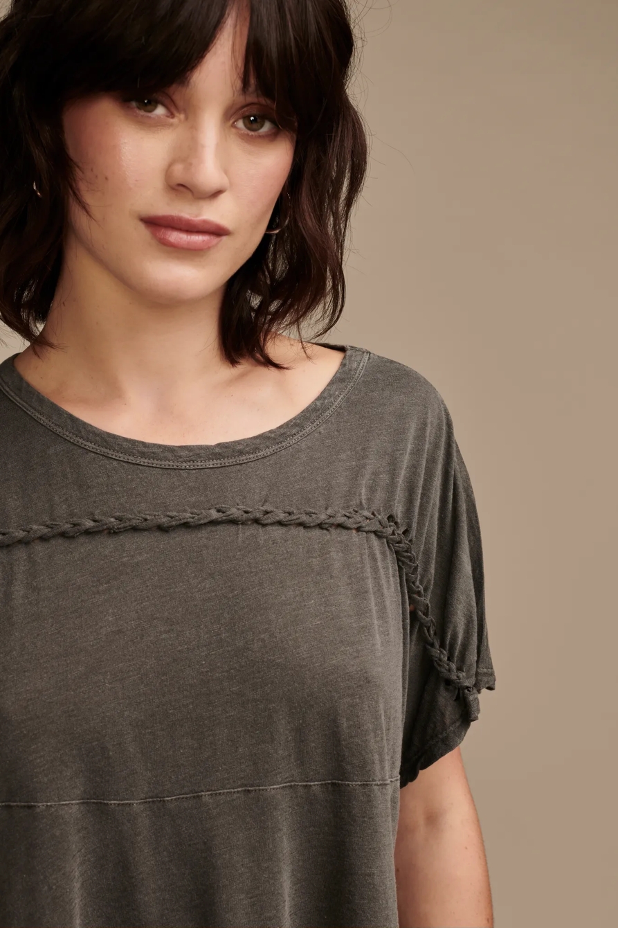 BRAIDED DOLMAN TEE, image 4