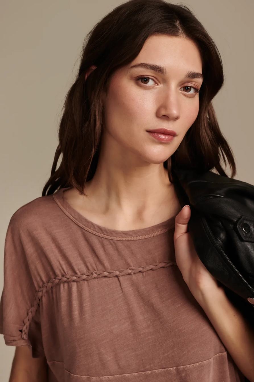 BRAIDED DOLMAN TEE, image 3