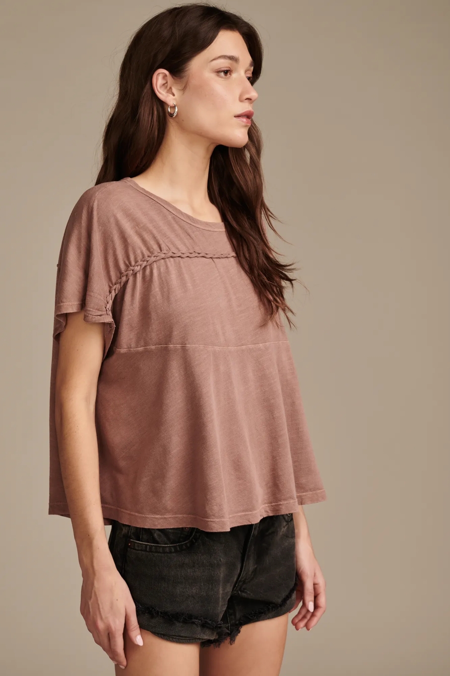 BRAIDED DOLMAN TEE, image 4
