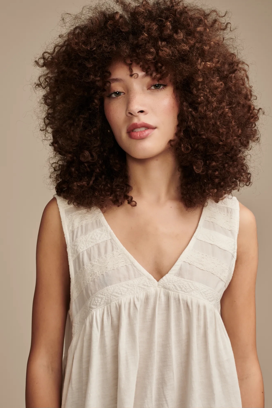 LACE TRIM MIX TUNIC TANK, image 3