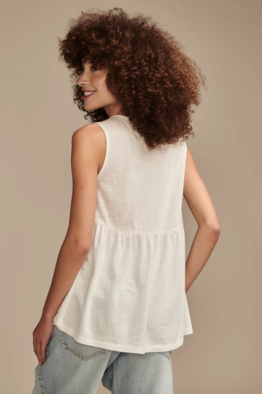LACE TRIM MIX TUNIC TANK, image 4