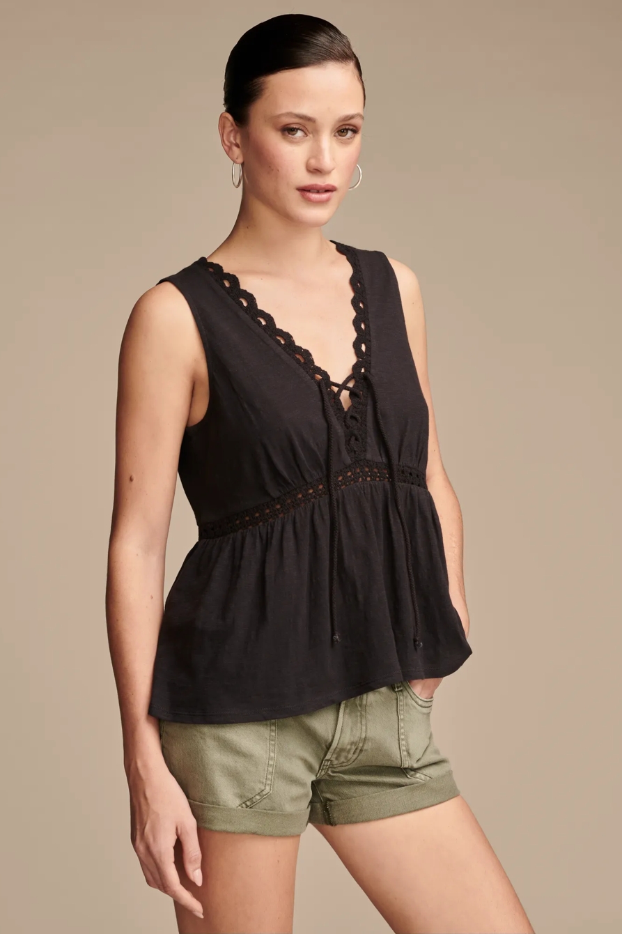 CROCHET TRIM SWING TANK, image 3