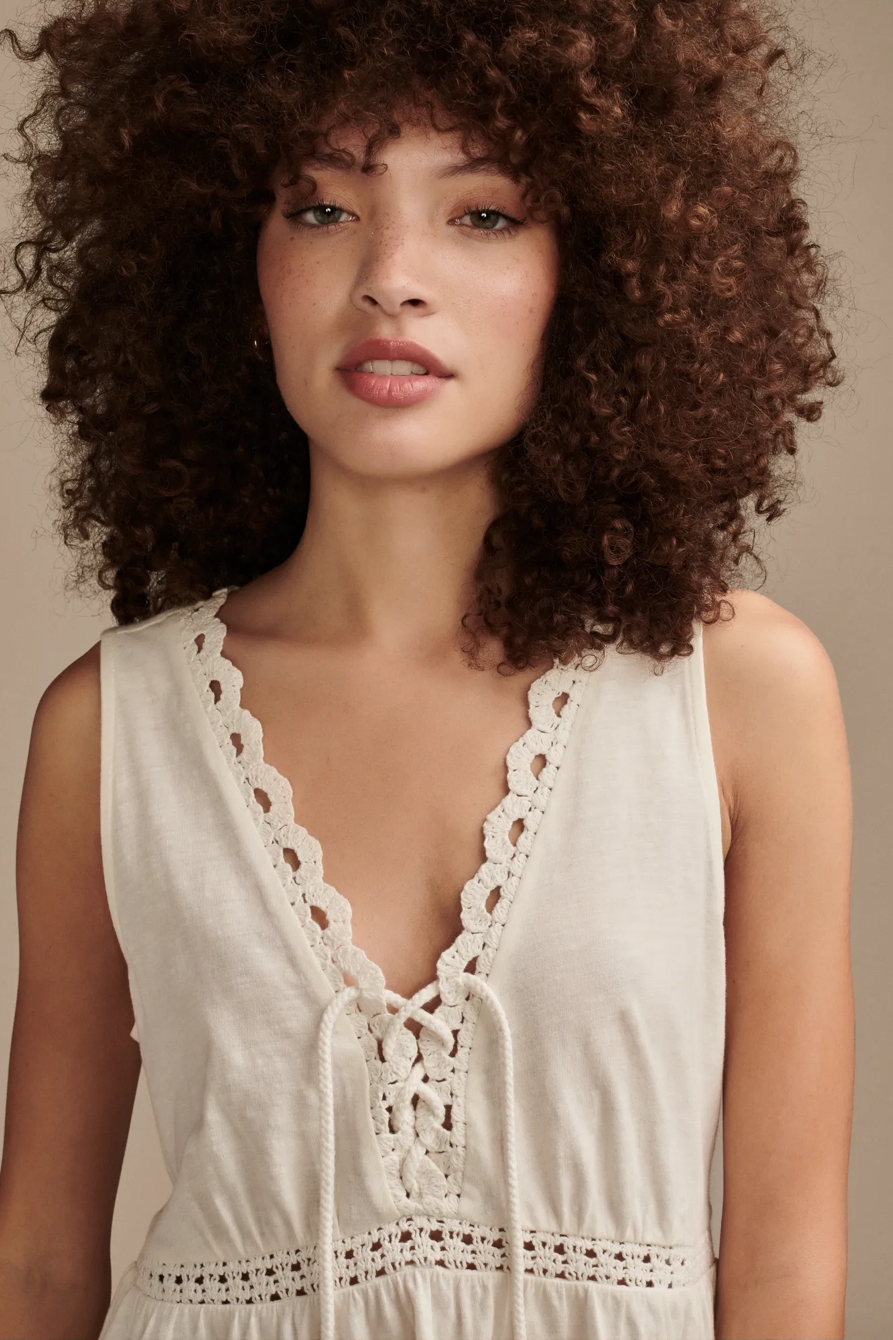 CROCHET TRIM SWING TANK, image 2