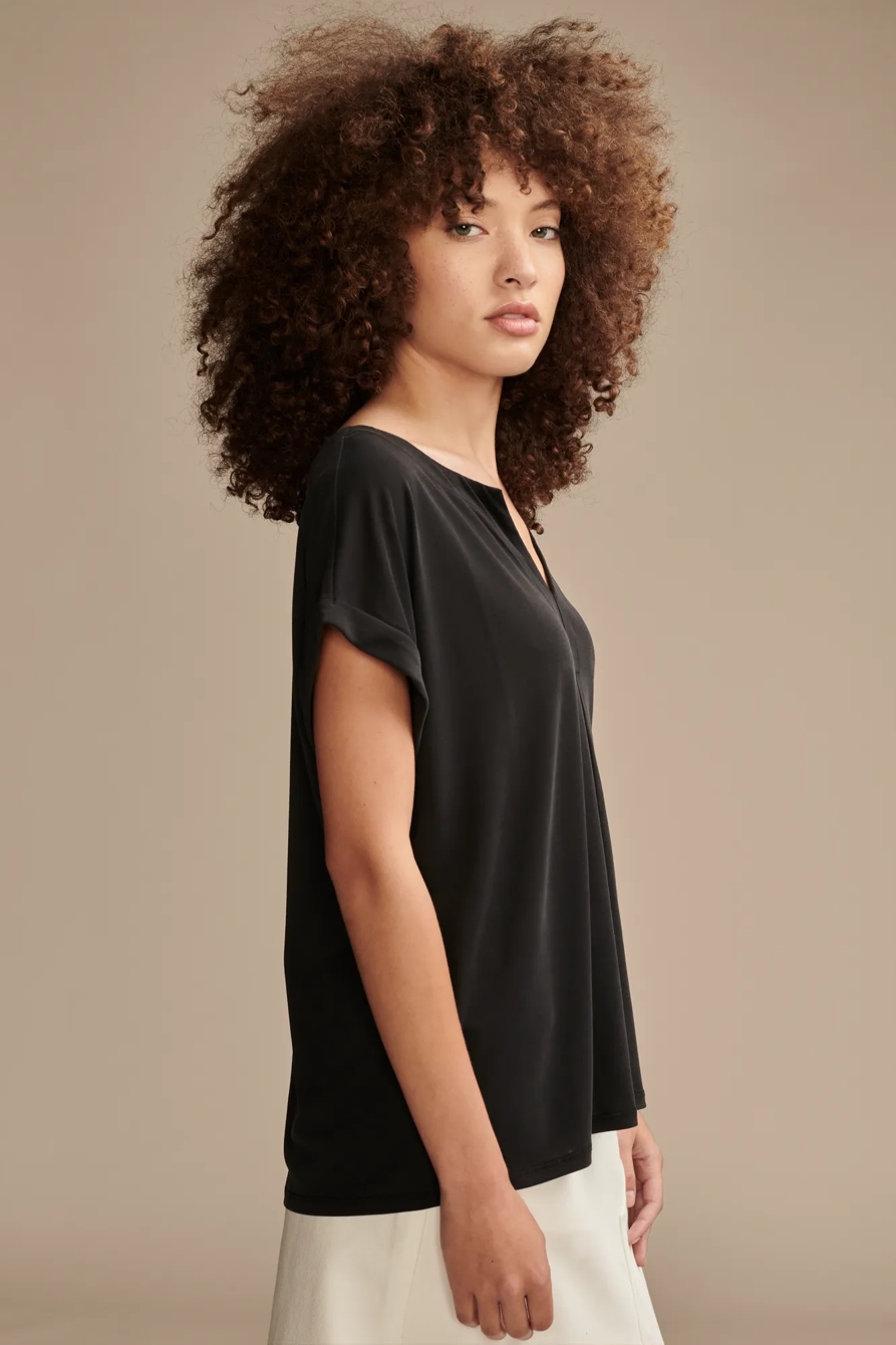 SANDWASH NOTCH NECK TEE, image 2