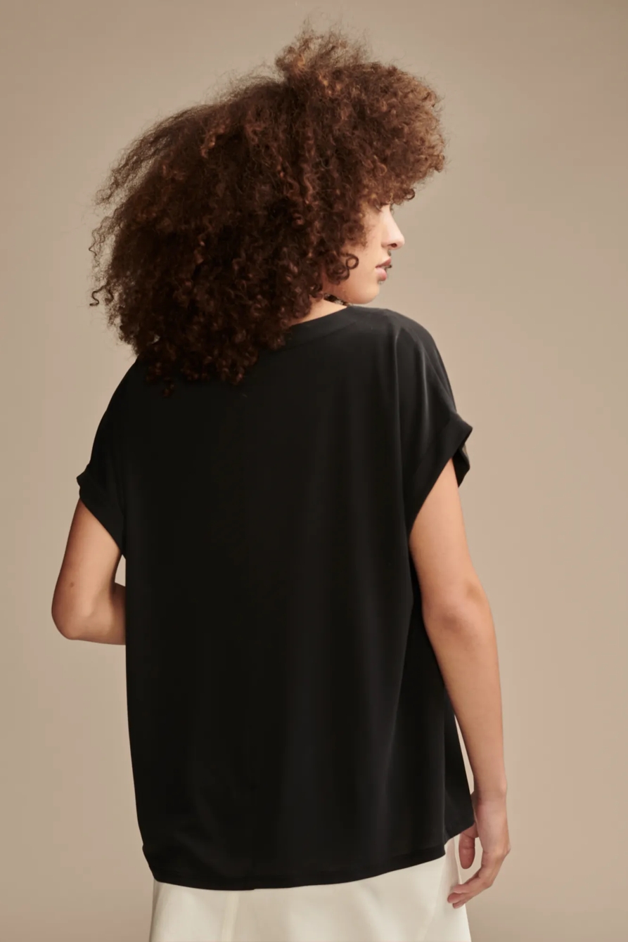 SANDWASH NOTCH NECK TEE, image 3