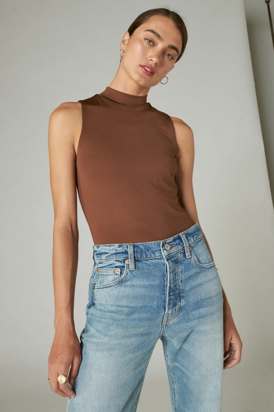 MOCK NECK BODYSUIT, image 3
