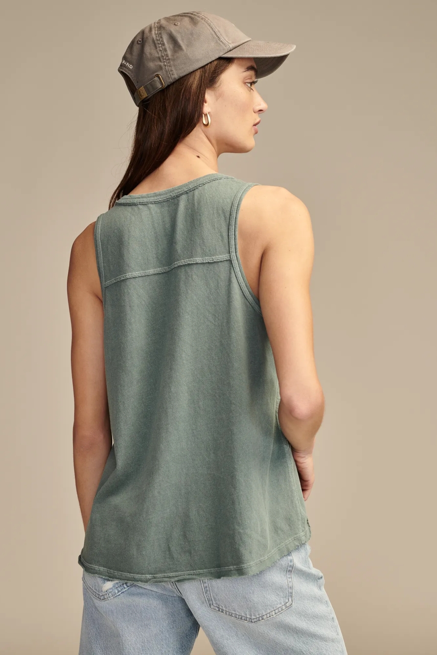 LONG HENLEY TANK, image 5
