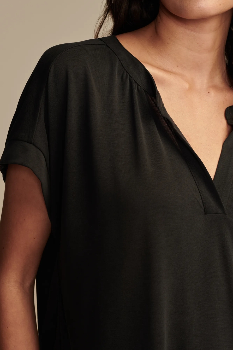 Lucky Brand Top Donna Con Intaglio – Modello Stampato Sandwash, Morbido E Casual - 4