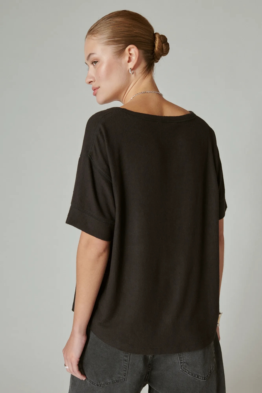 CLOUD JERSEY CREW NECK TEE, image 3