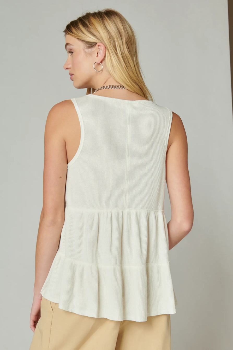 WAFFLE TUNIC TANK, image 3