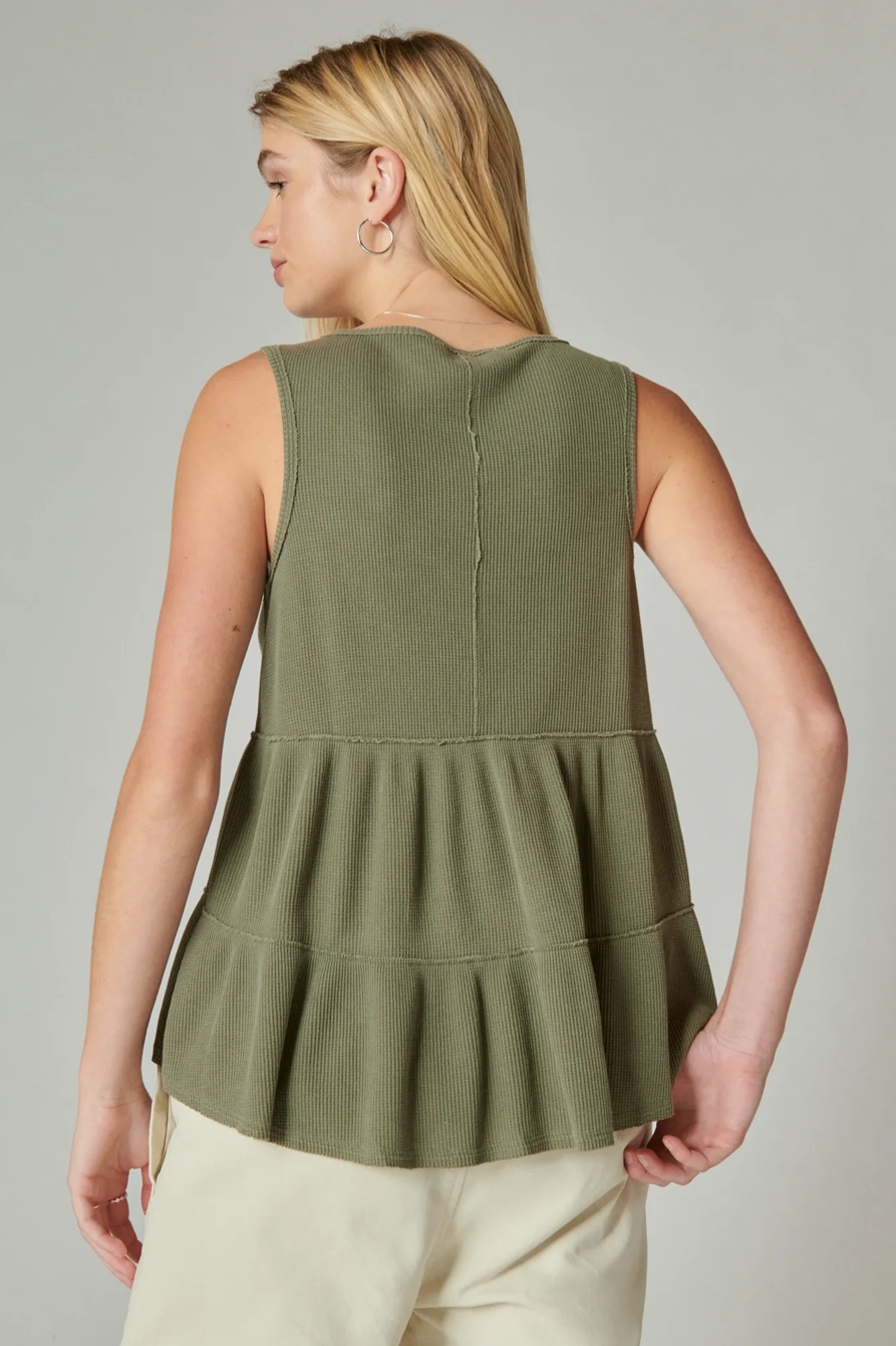 WAFFLE TUNIC TANK, image 3
