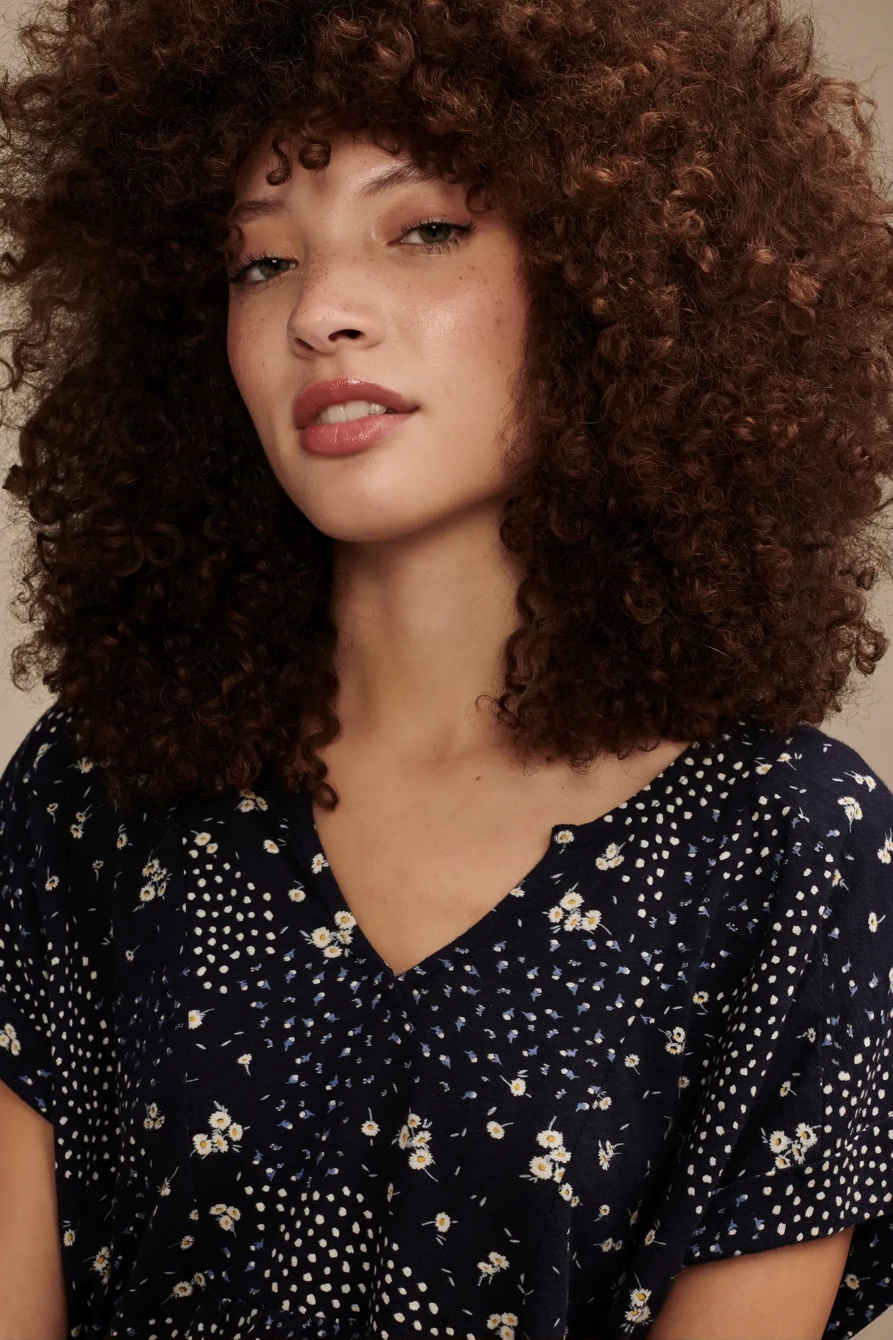 EASY PRINTED YOKE TEE, image 2