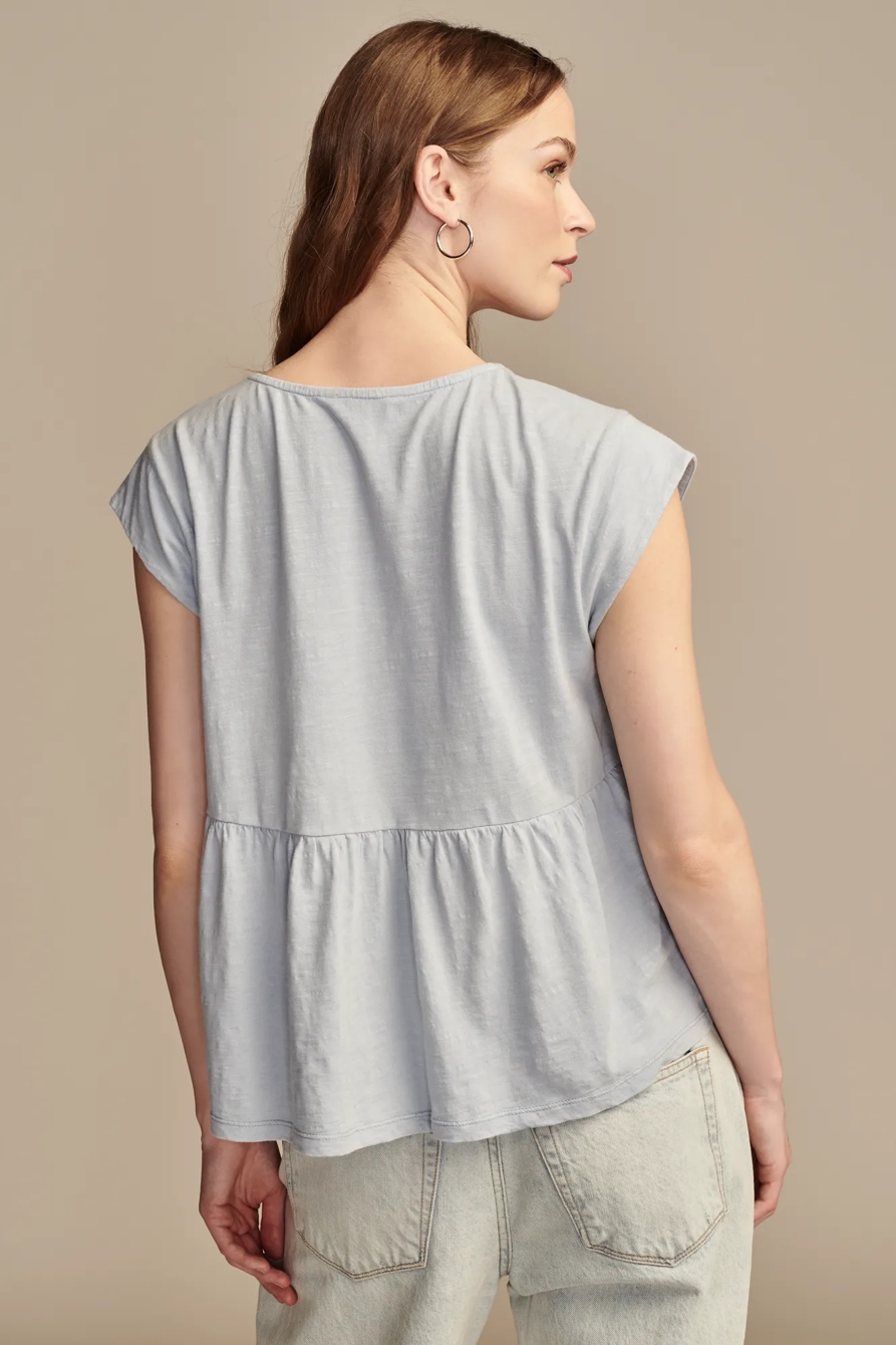 EMBROIDERED BABY DOLL TOP, image 5