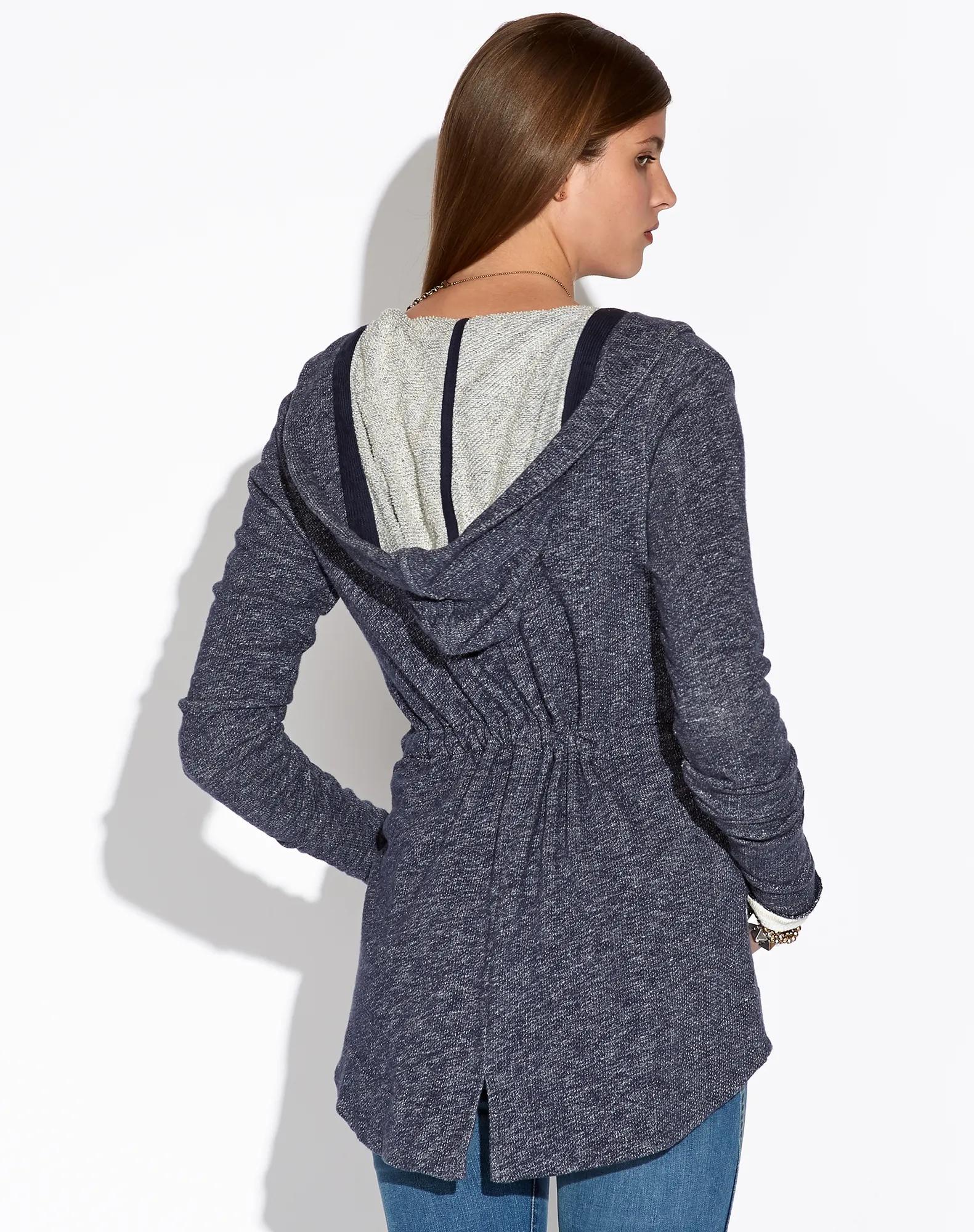 WAIST TIE HOODIE, image 2