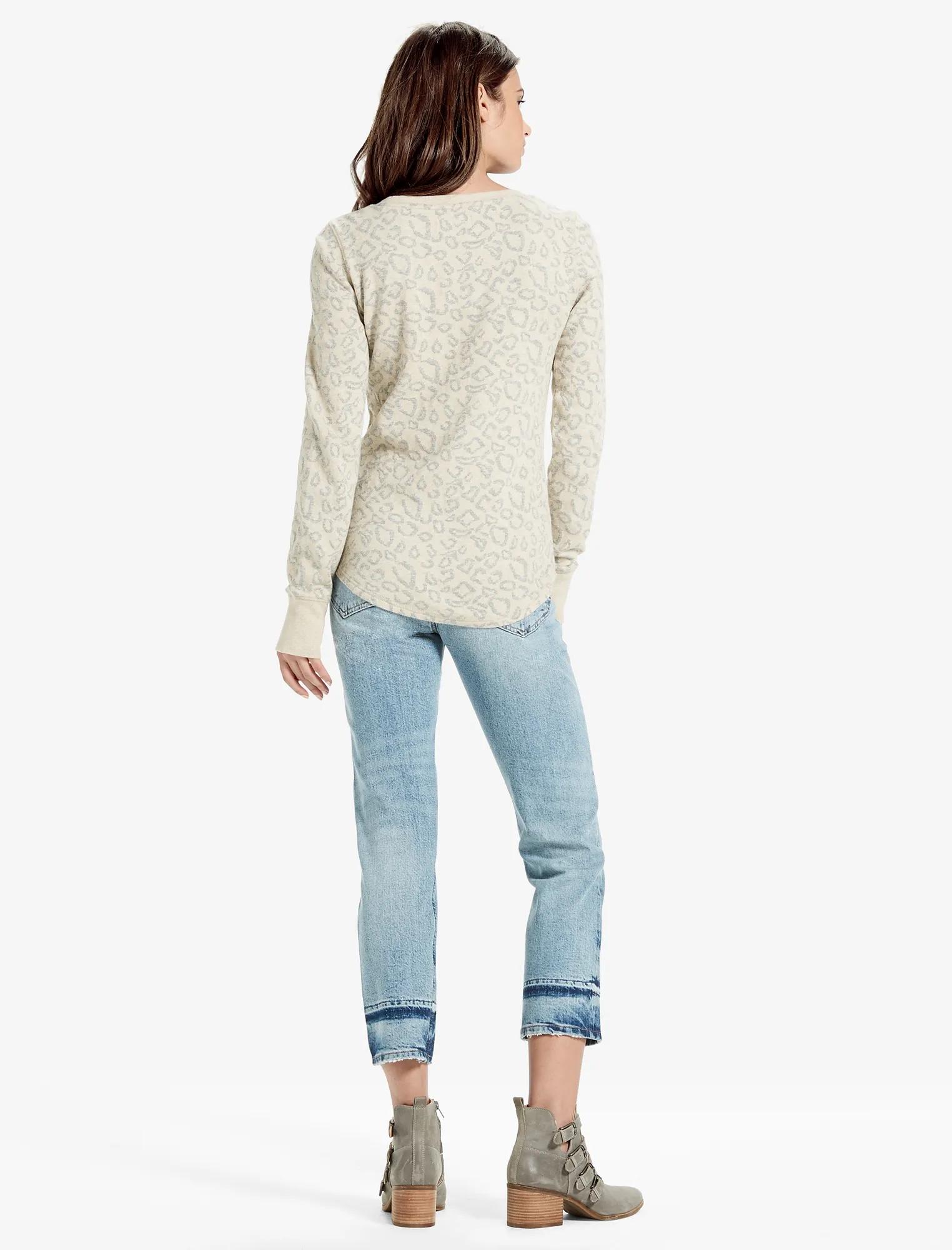 CHEETAH PRINT PULLOVER, image 3