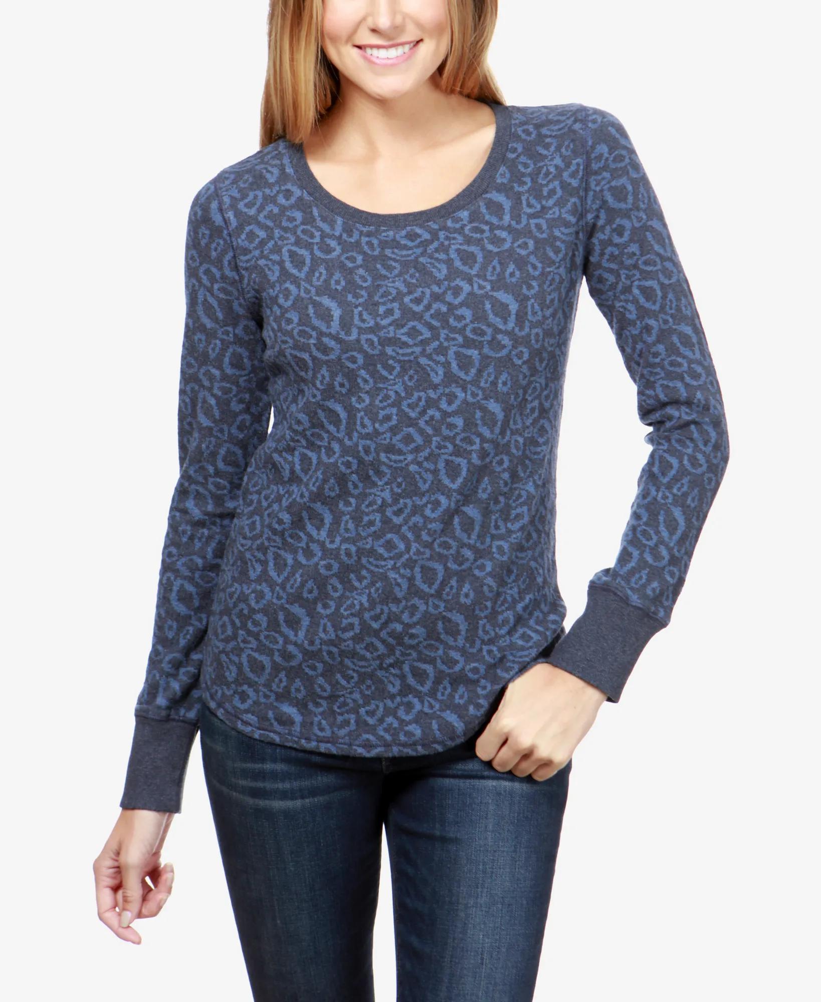 CHEETAH PRINT PULLOVER, image 1