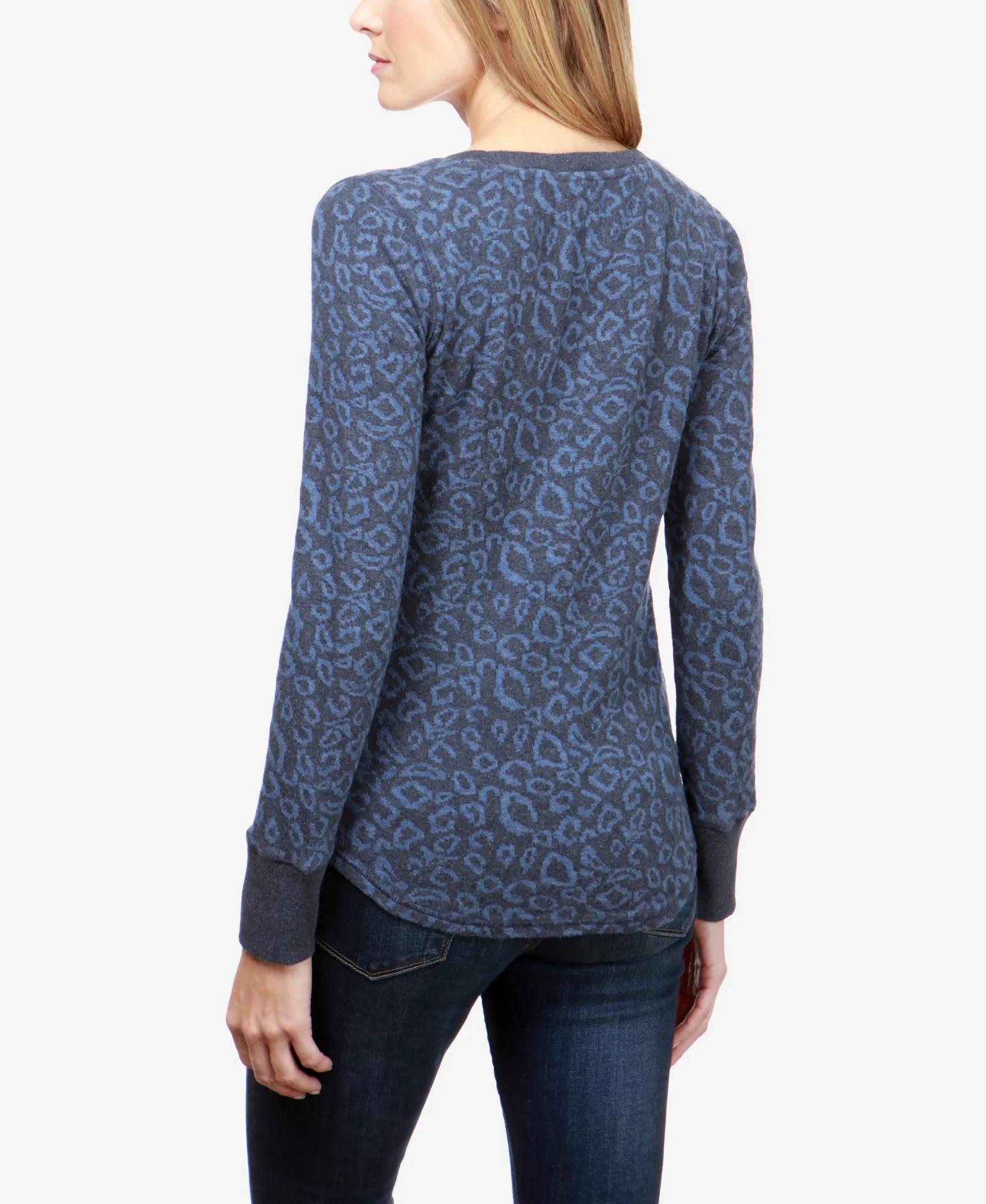 CHEETAH PRINT PULLOVER, image 2