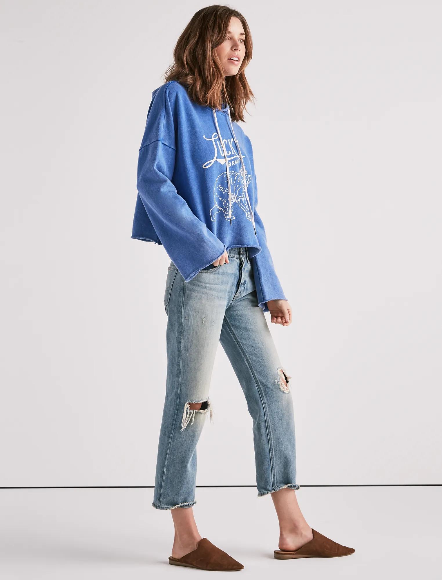 LUCKY BEAR GRAPHIC HOODIE, image 2