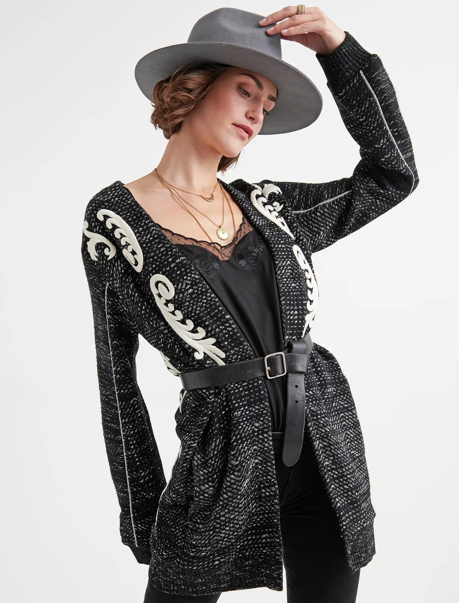 EMBROIDERED TWILL JACKET, image 1