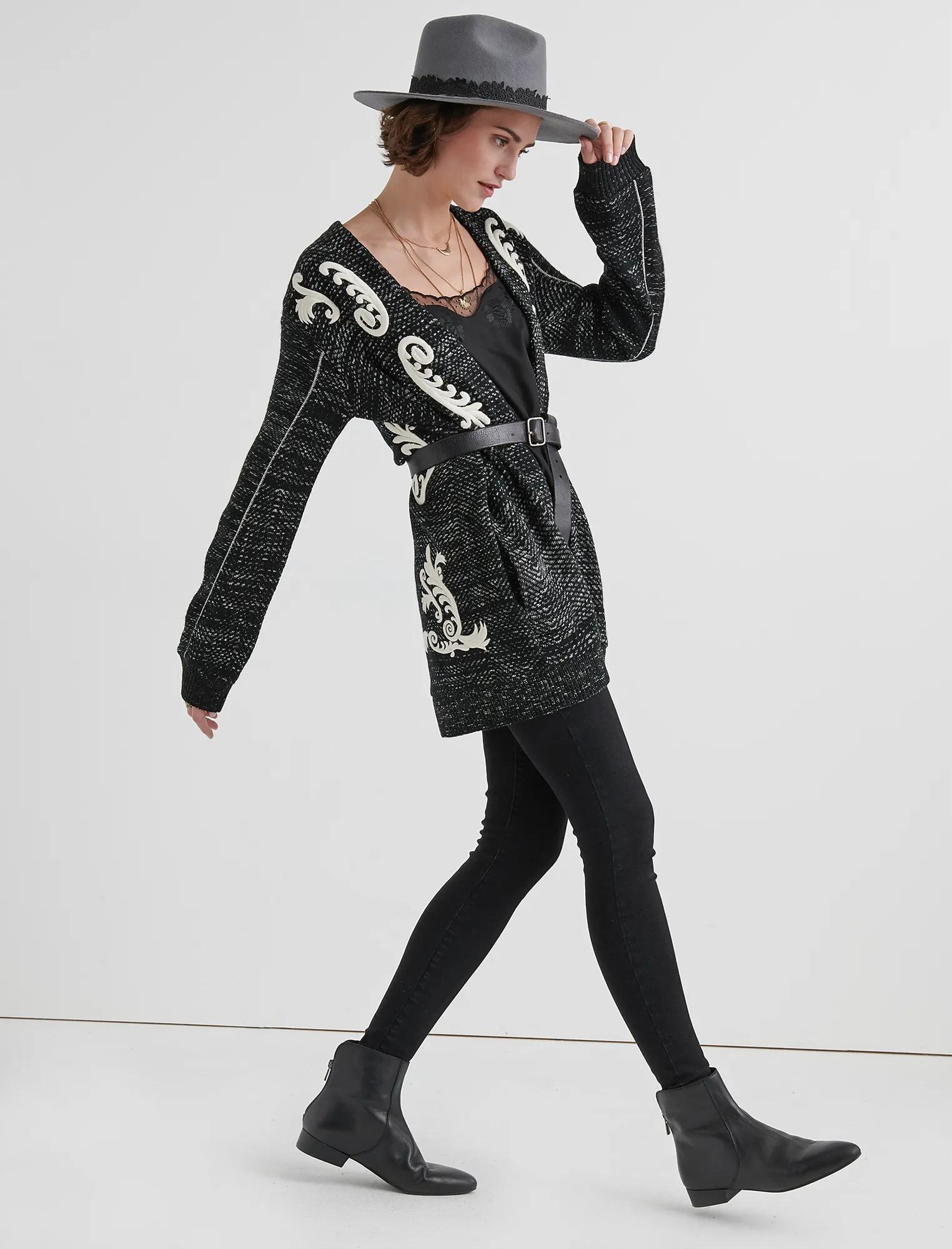 EMBROIDERED TWILL JACKET, image 2