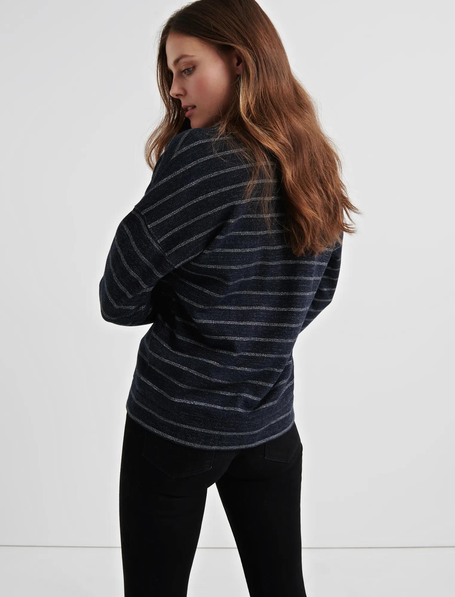 SHINE STRIPE PULLOVER, image 3