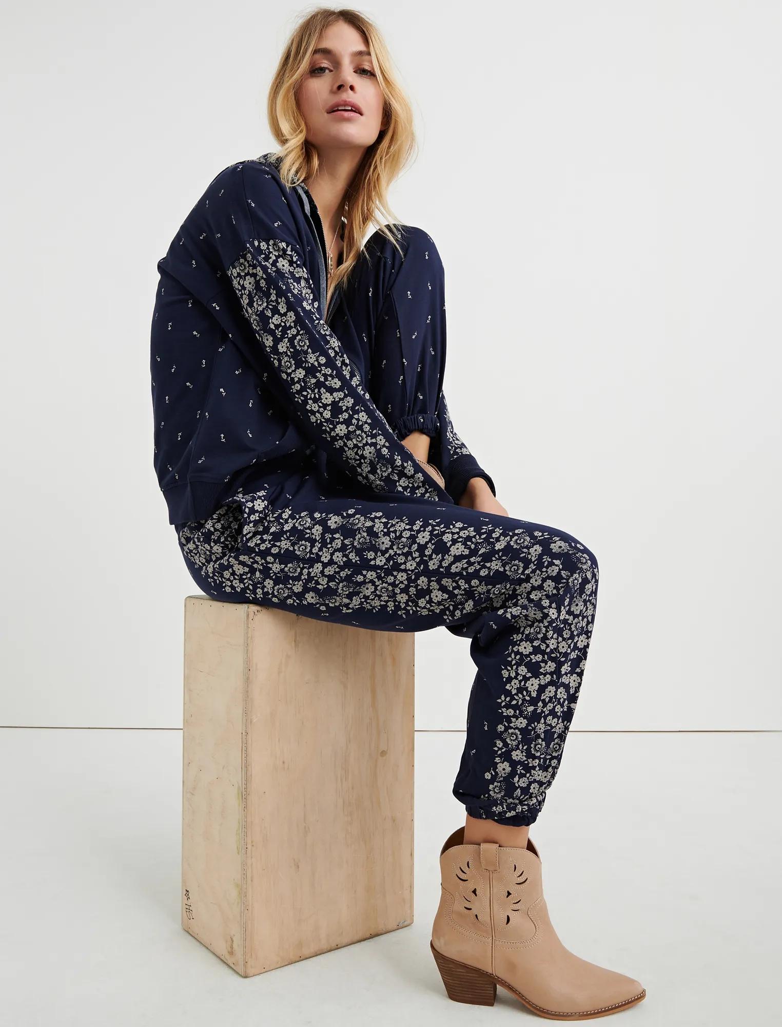 FLORAL PLACED PANT, image 2