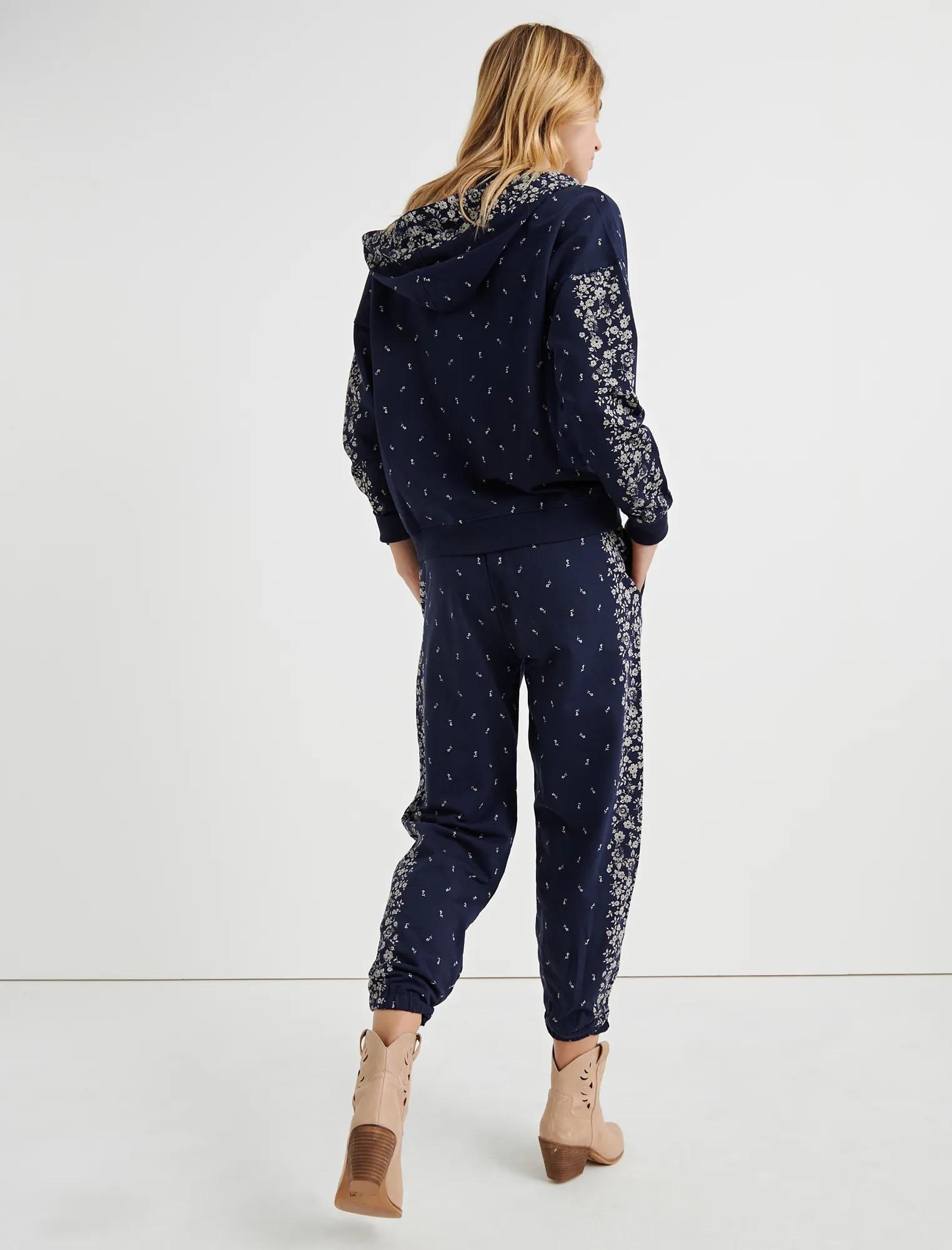 FLORAL PLACED PANT, image 3