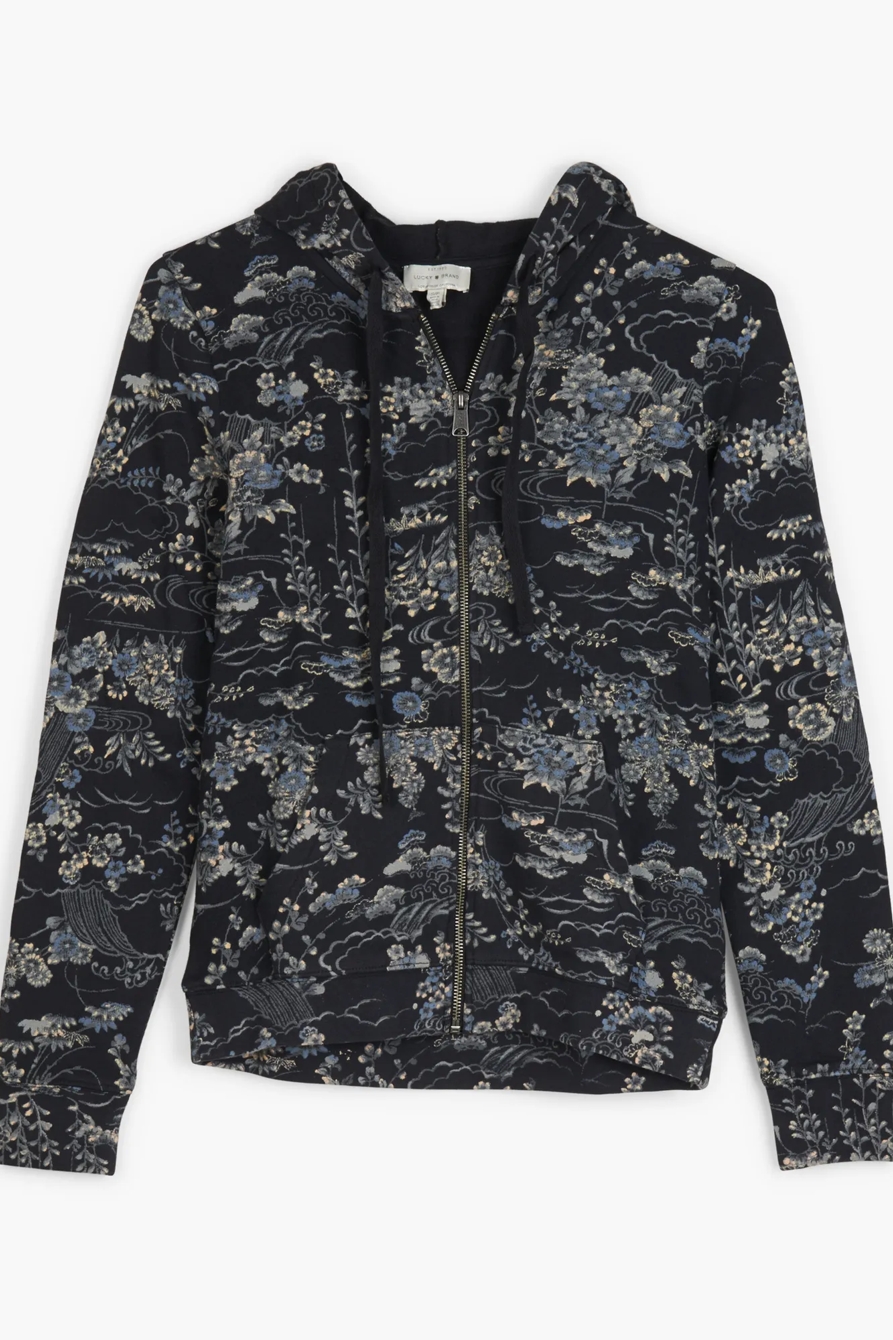 KIMONO GARDEN HOODIE, image 1
