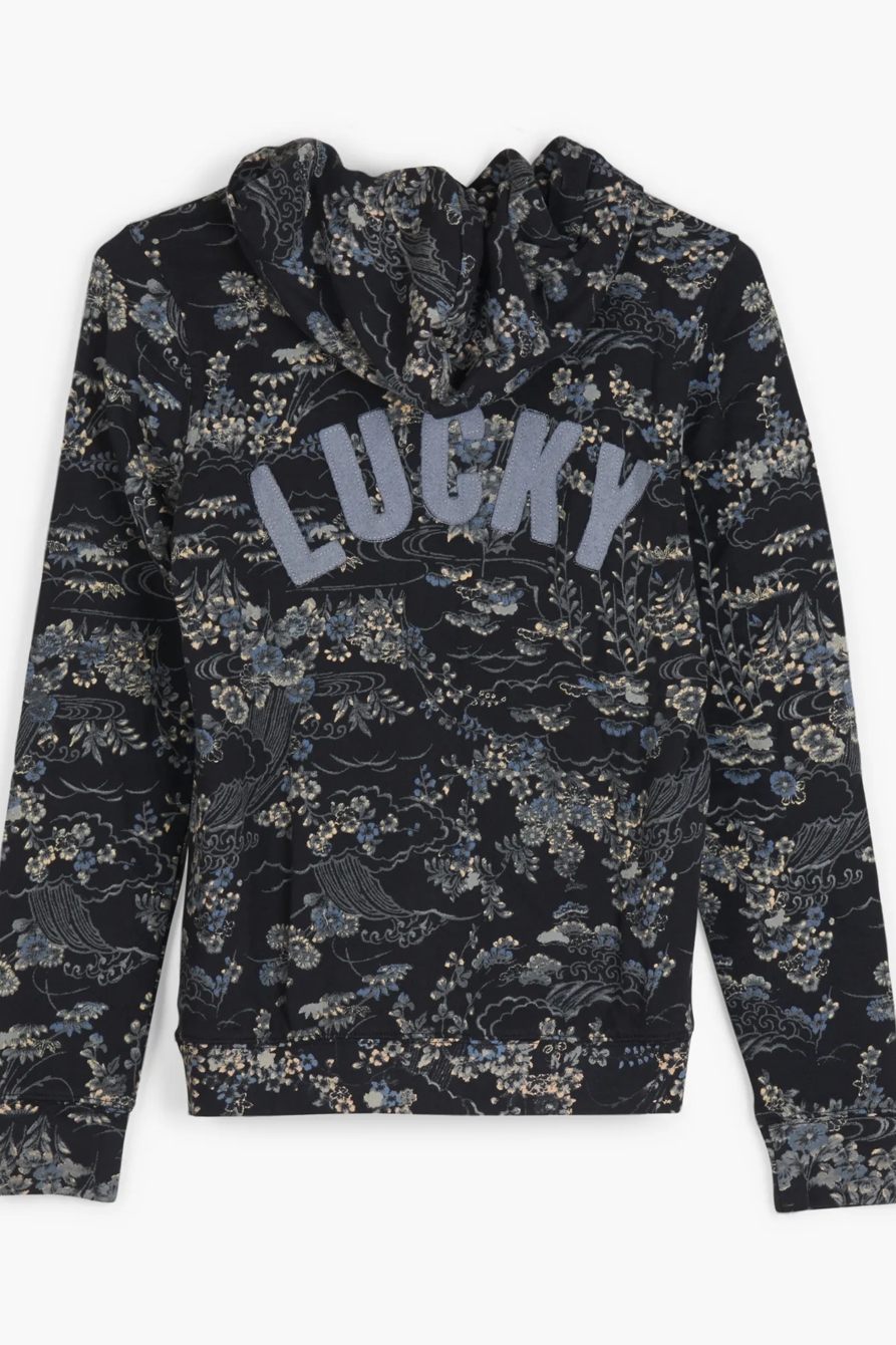 KIMONO GARDEN HOODIE, image 2