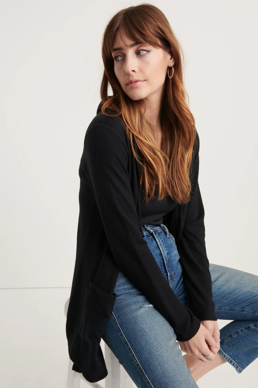 CLOUD JERSEY HOODED CARDIGAN, image 4