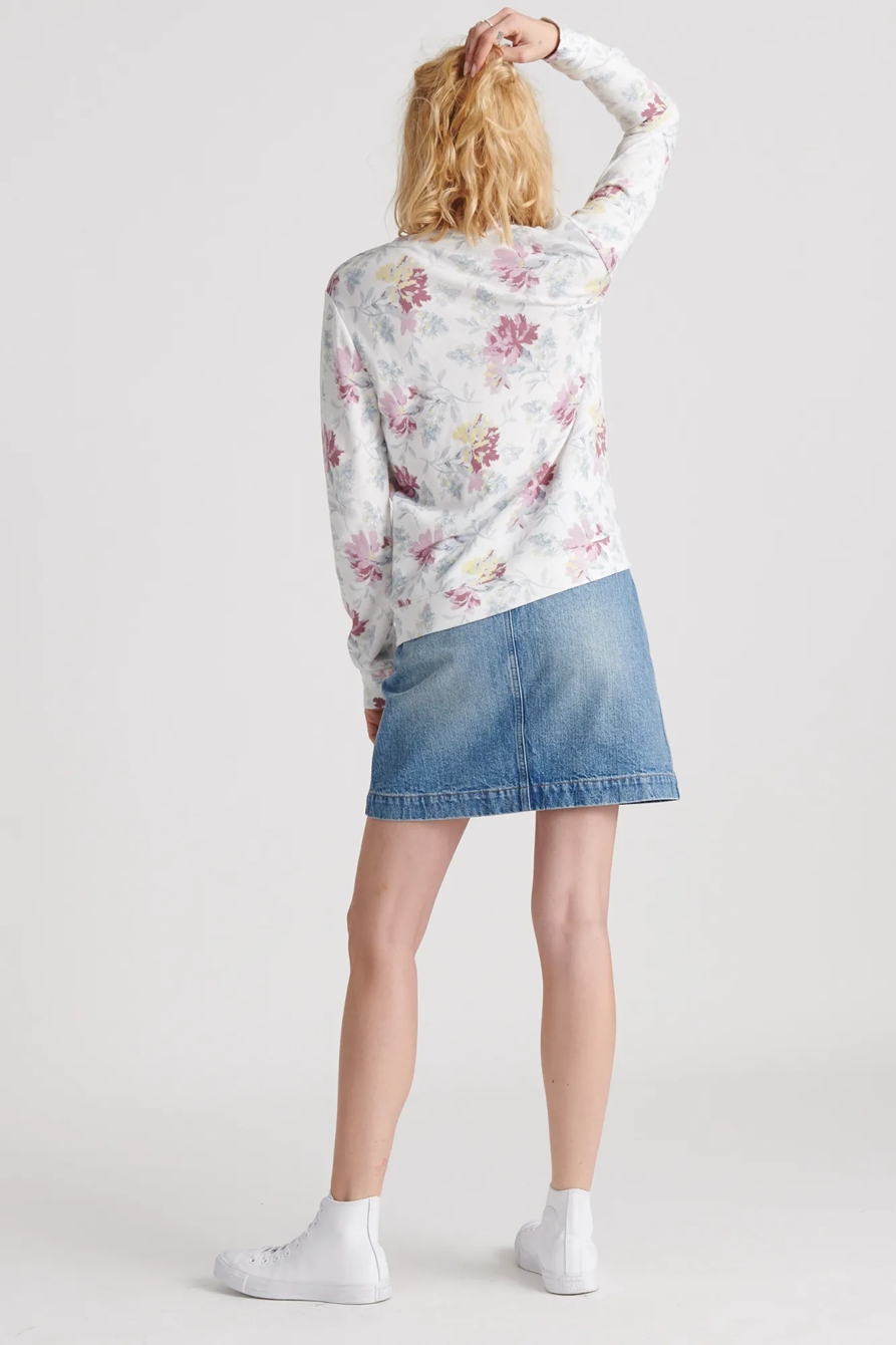 FLORAL PRINTED SWEATSHIRT, image 3